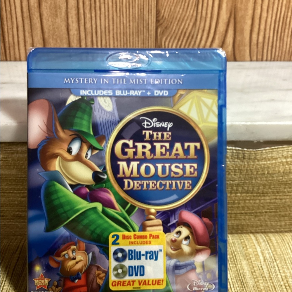 Disney The Great Mouse Detective 2-Disc Combo Pack - Blue